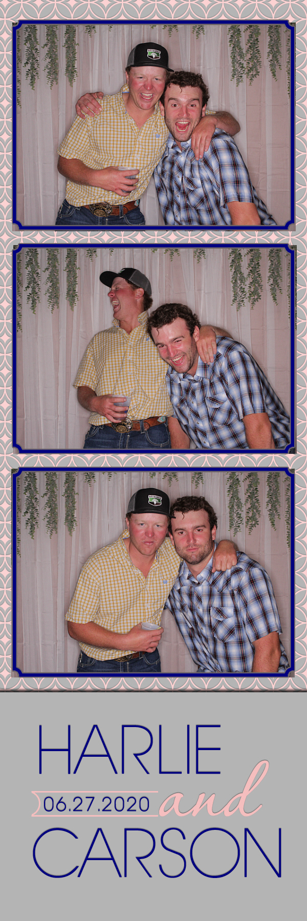 Carson and Harlie's Wedding | View more photos from the event at gallery.photoboothbillings.com/u/PhotoBoothBillings/Carson-and-Harlies-Wedding